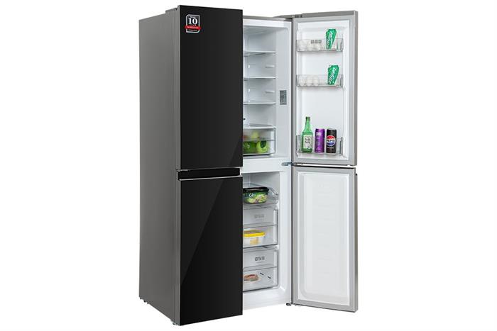 Tủ lạnh Sharp Inverter Multi Door 421 lít SJ-FXP510VG-BK Màu Đen