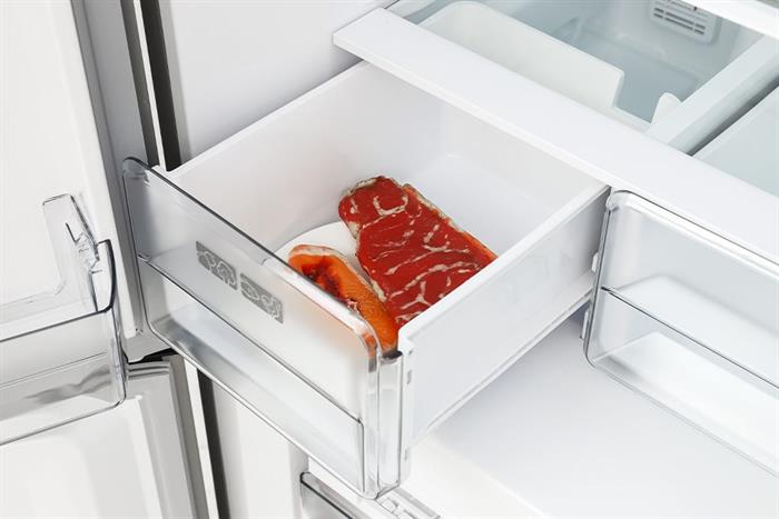 Tủ lạnh Sharp Inverter Multi Door 421 lít SJ-FXP510VG-CH Màu Vàng nhạt