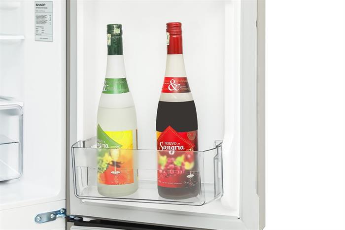 Tủ lạnh Sharp Inverter Multi Door 421 lít SJ-FXP510VG-CH Màu Vàng nhạt