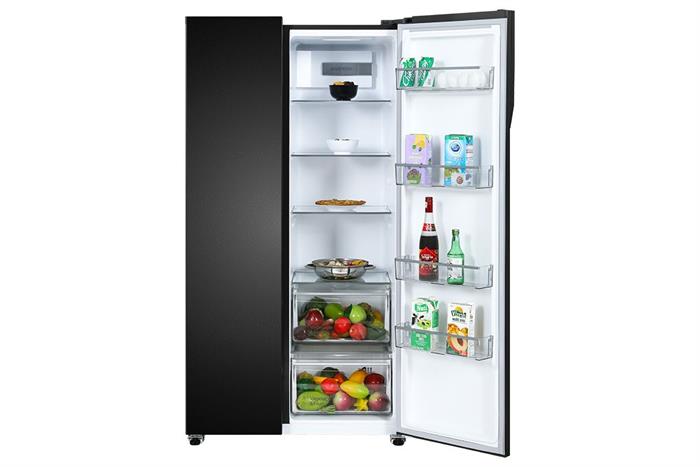 Tủ lạnh Hitachi Inverter 532 lít Side By Side HRSN9563DDXVN Màu Đen