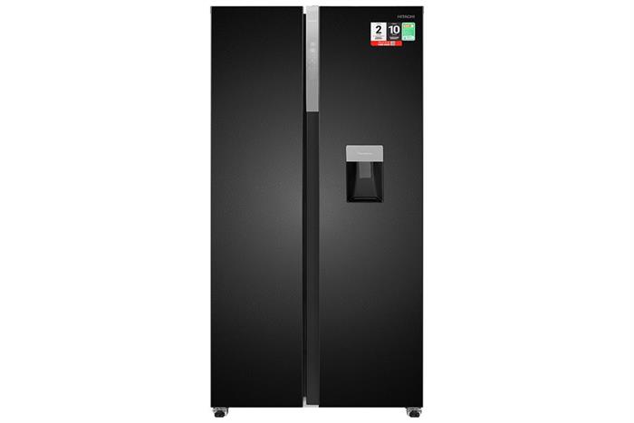 Tủ lạnh Hitachi Inverter 529 lít Side By Side HRSN9563DWDXVN Màu Đen