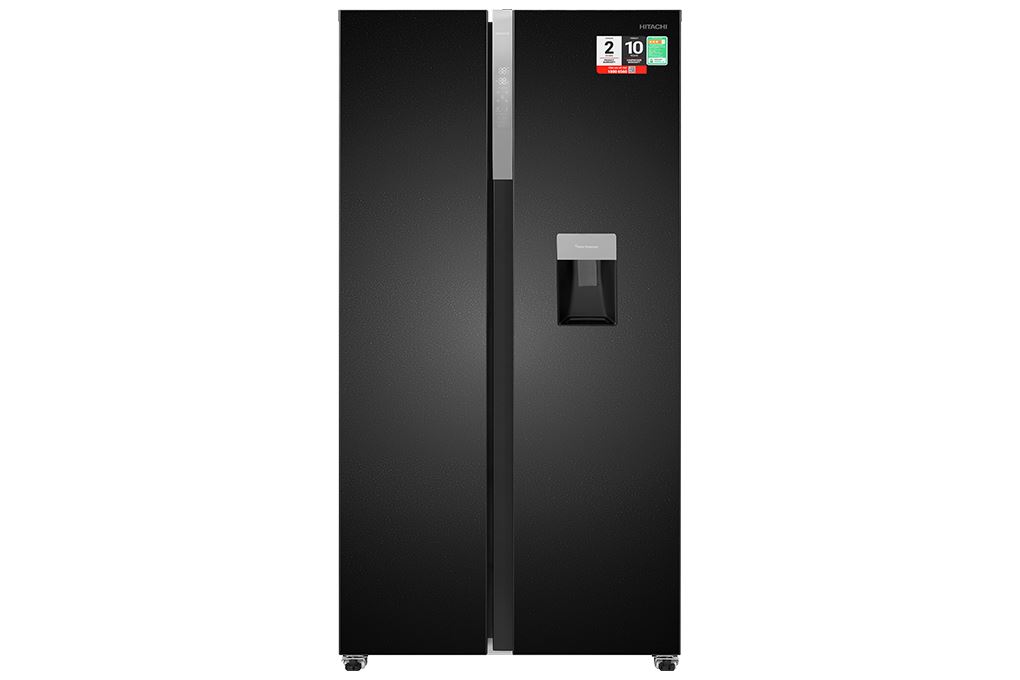 Tủ lạnh Hitachi Inverter 529 lít Side By Side HRSN9563DWDXVN Màu Đen