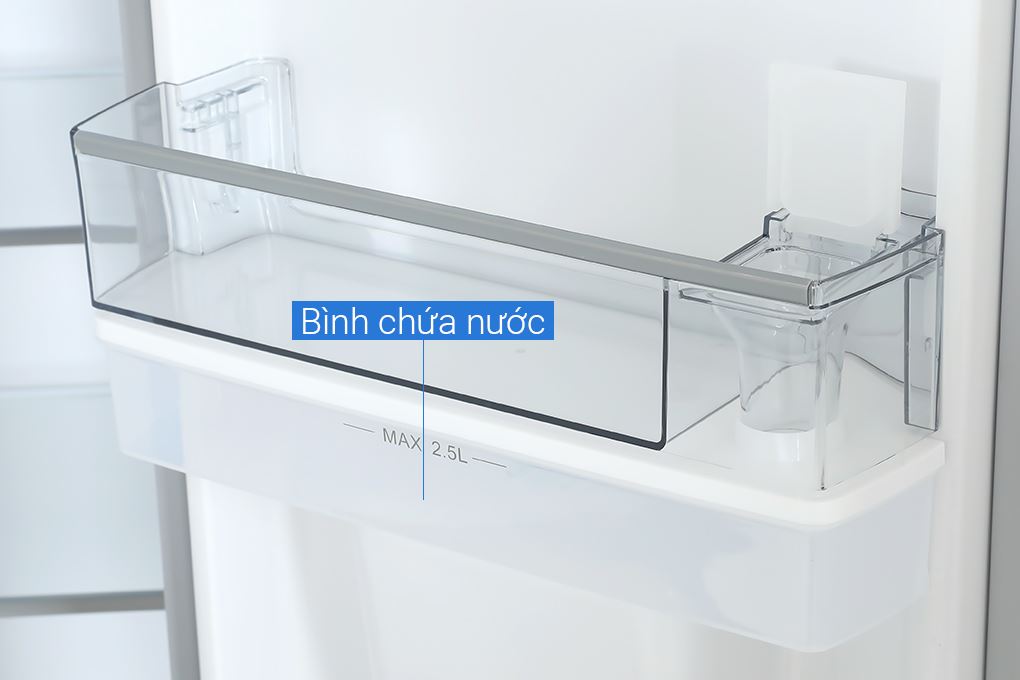 Tủ lạnh Hitachi Inverter 529 lít Side By Side HRSN9563DWDXVN Màu Đen