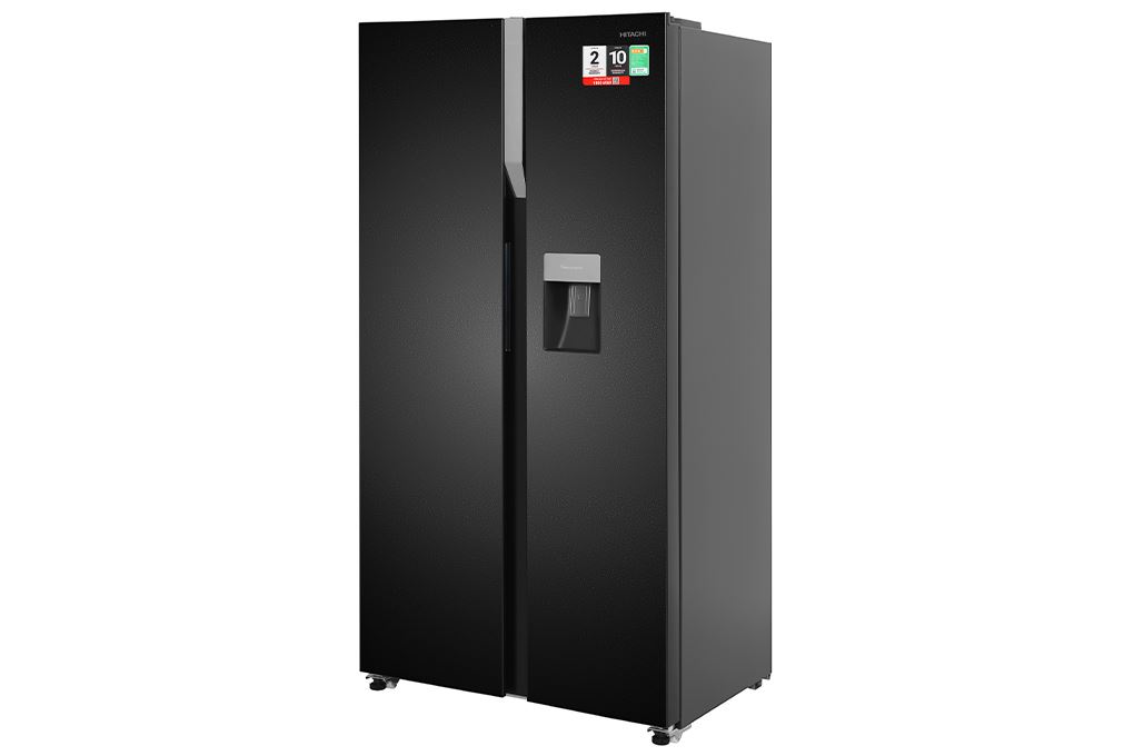 Tủ lạnh Hitachi Inverter 529 lít Side By Side HRSN9563DWDXVN Màu Đen
