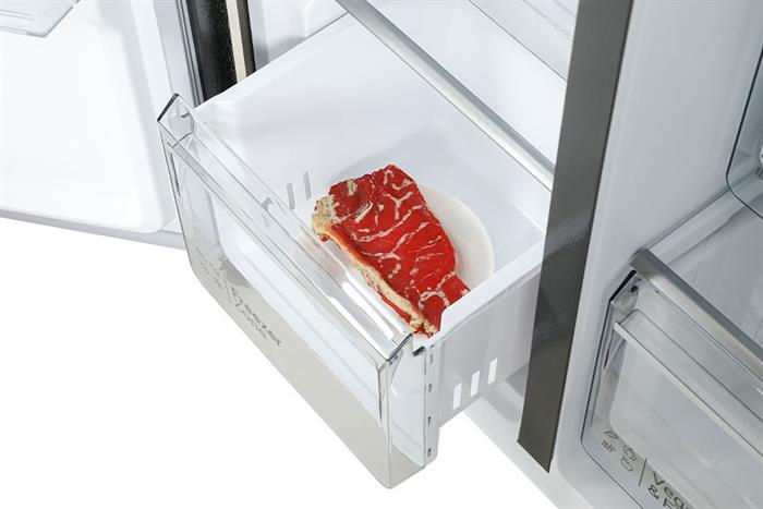 Tủ lạnh Hitachi Inverter 529 lít Side By Side HRSN9563DWGBVN Màu Đen