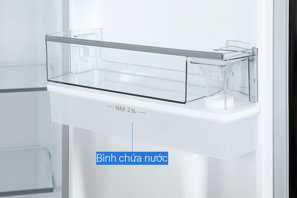 Tủ lạnh Hitachi Inverter 529 lít Side By Side HRSN9563DWGBVN Màu Đen