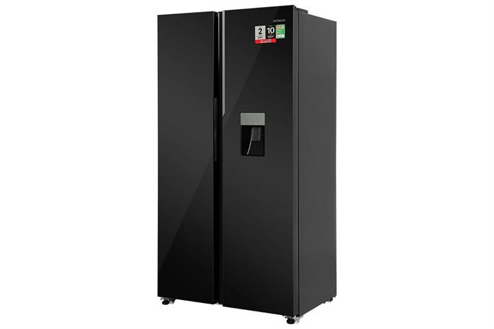 Tủ lạnh Hitachi Inverter 529 lít Side By Side HRSN9563DWGBVN Màu Đen