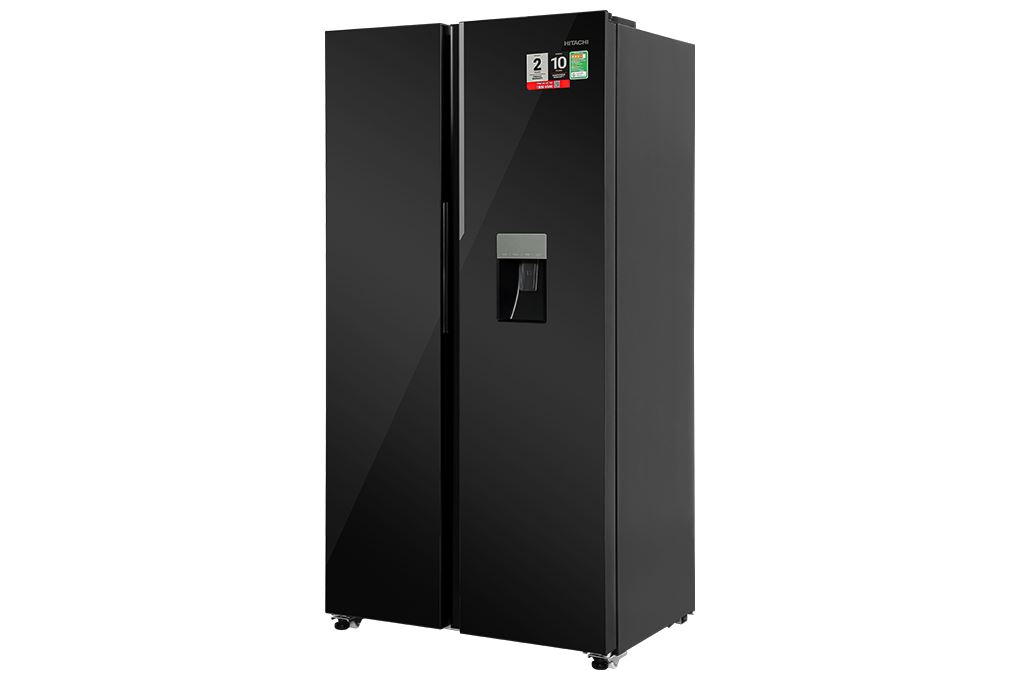 Tủ lạnh Hitachi Inverter 529 lít Side By Side HRSN9563DWGBVN Màu Đen