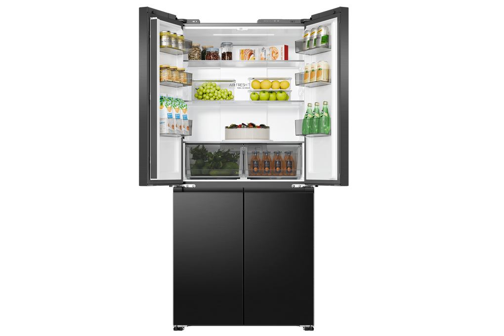 Tủ lạnh AQUA Inverter 502 lít Multi Door AQR-M570XA(FS) Màu Đen