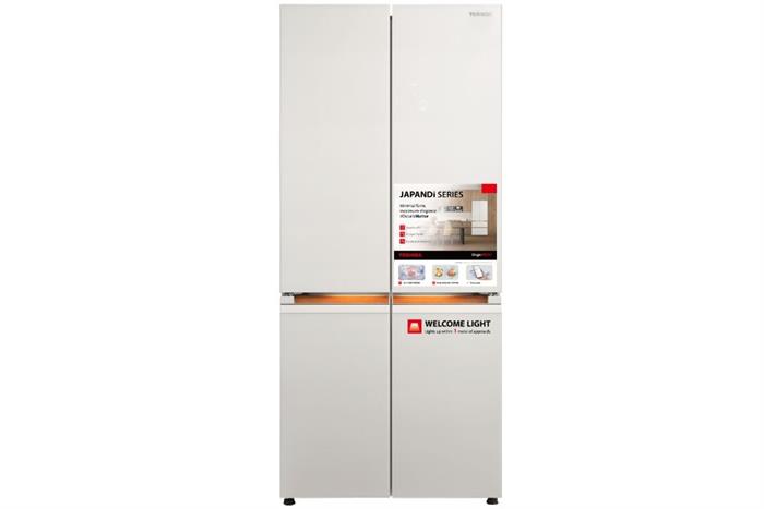 Tủ lạnh Toshiba Inverter 521 lít Multi Door GR-RF681WI-PGV(D4) Màu Màu be