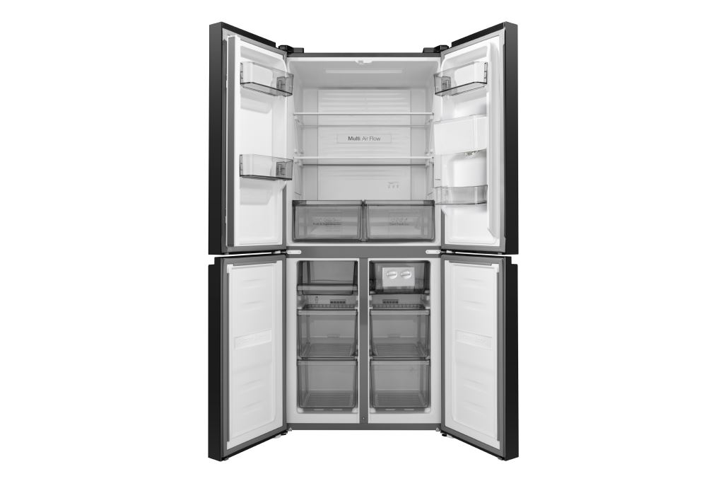 Tủ lạnh Hisense Inverter 427 lít Multi Door RQ559N4EBND Màu Đen