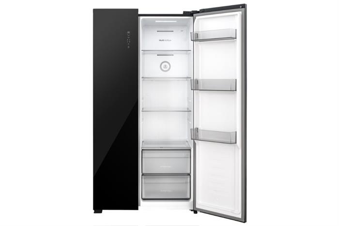 Tủ lạnh Hisense Inverter 544 lít Side By Side RS708N4EBU Màu Đen