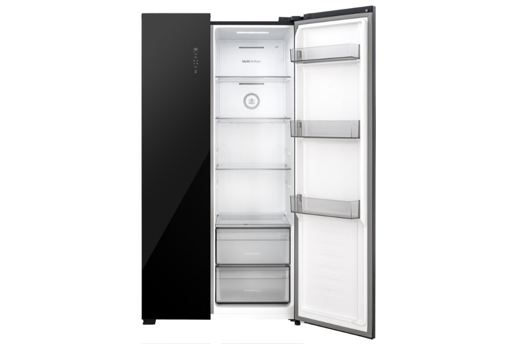 Tủ lạnh Hisense Inverter 544 lít Side By Side RS708N4EBU Màu Đen