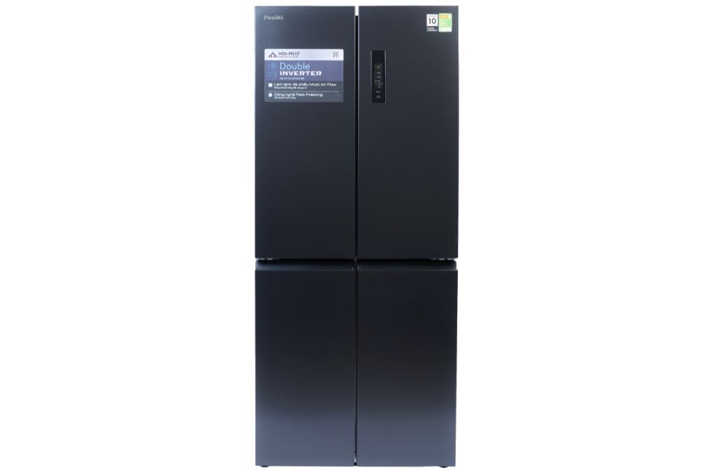 Tủ lạnh Funiki Inverter 415 lít Multi Door HR M8415SB Màu Đen