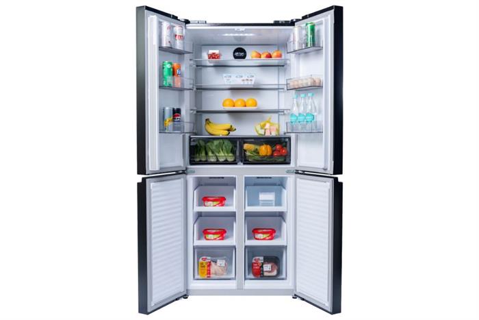 Tủ lạnh Funiki Inverter 415 lít Multi Door HR M8415SB Màu Đen