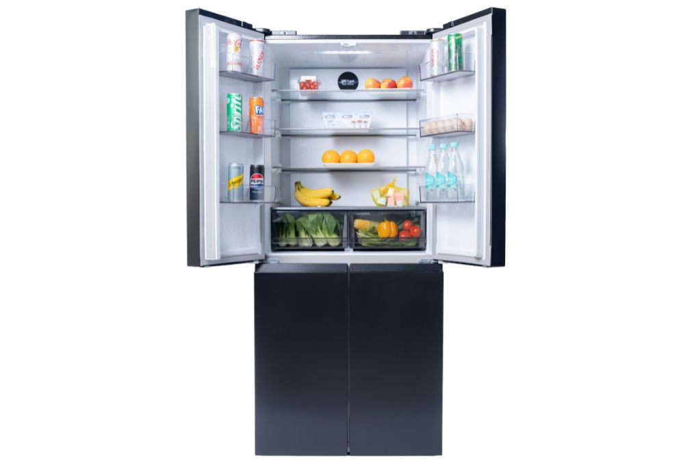 Tủ lạnh Funiki Inverter 415 lít Multi Door HR M8415SB Màu Đen