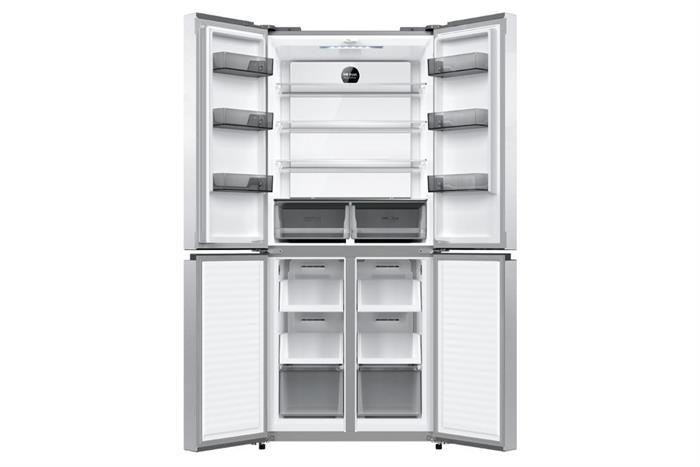 Tủ lạnh Funiki Inverter 415 lít Multi Door HR M8415SS Màu Bạc