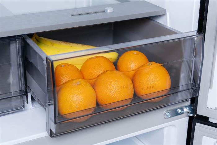 Tủ lạnh Funiki Inverter 503 lít Multi Door HR M8503TB Màu Đen