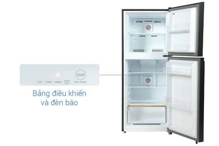 Tủ lạnh Toshiba Inverter 207 lít GR-RT268WE-PMV(68) Màu Đen