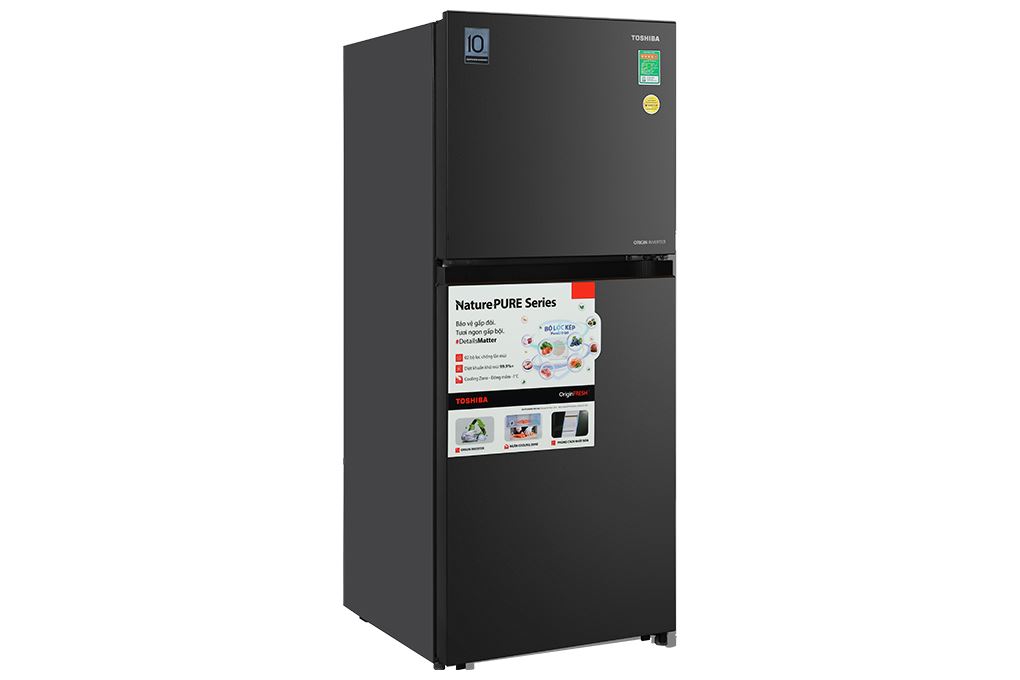 Tủ lạnh Toshiba Inverter 207 lít GR-RT268WE-PMV(68) Màu Đen