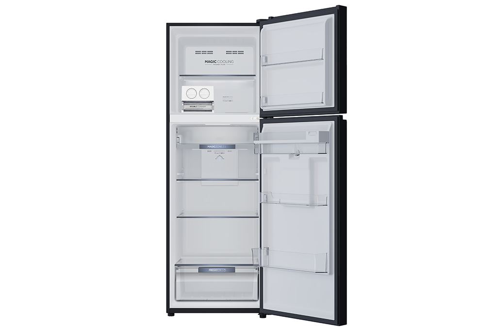 Tủ lạnh Aqua Inverter 283 lít AQR-T305FA(WLB) Màu Đen