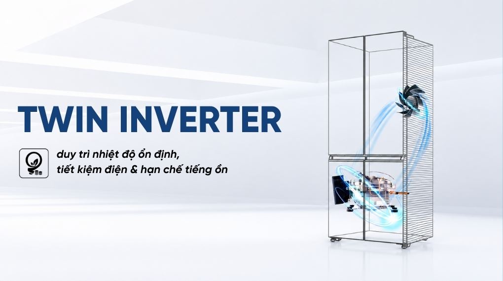 Công nghệ tiết kiệm điện - Tủ lạnh Aqua Inverter 522 lít Multi Door AQR-MA600XA(KGL)U1 Công nghệ tiết kiệm điện - Tủ lạnh Aqua Inverter 522 lít Multi Door AQR-MA600XA(KGL)U1
