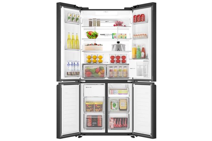 Tủ lạnh Aqua Inverter 522 lít Multi Door AQR-MA600XA(KGL)U1 Màu Xanh đen