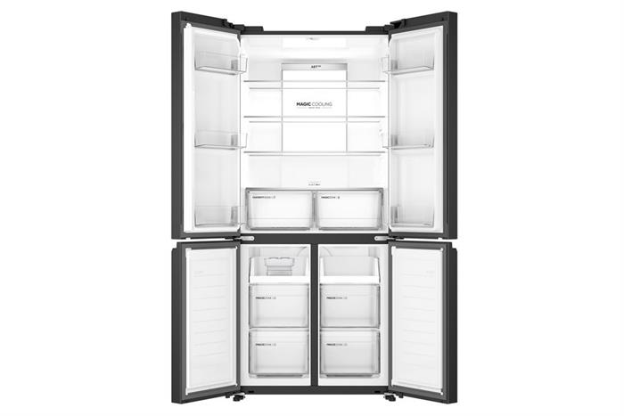 Tủ lạnh Aqua Inverter 529 lít Multi Door AQR-M600XA(GB) Màu Đen