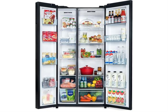 Tủ lạnh Hitachi Inverter 656 lít Side By Side HRSN9713ESMGWVN Màu Trắng