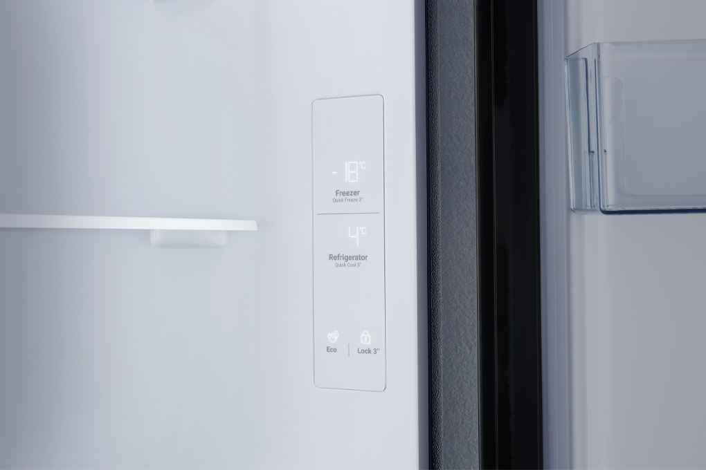 Tủ lạnh Hitachi Inverter 656 lít Side By Side HRSN9713ESMGWVN Màu Trắng