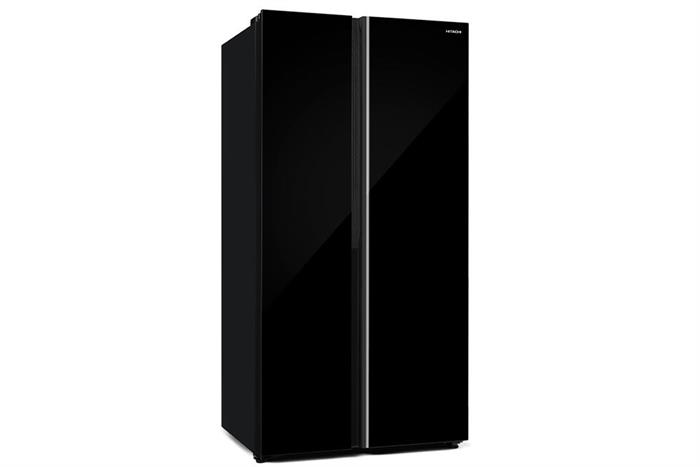 Tủ lạnh Hitachi Inverter 653 lít Side By Side HRSN9713ESAUVN Màu Đen