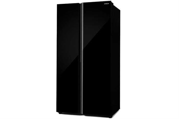 Tủ lạnh Hitachi Inverter 653 lít Side By Side HRSN9713ESAUVN Màu Đen