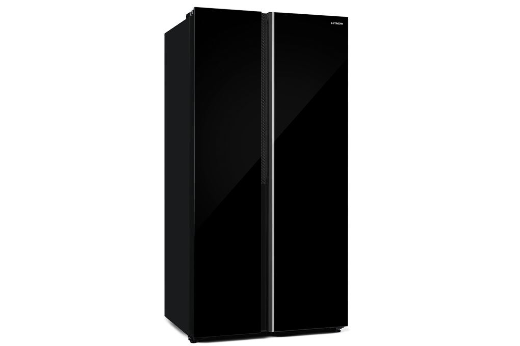 Tủ lạnh Hitachi Inverter 653 lít Side By Side HRSN9713ESAGBKVN Màu Đen