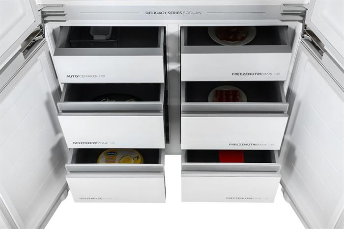 Tủ lạnh Haier Inverter 578 lít Multi Door HM720AGWVNU1 Màu Trắng