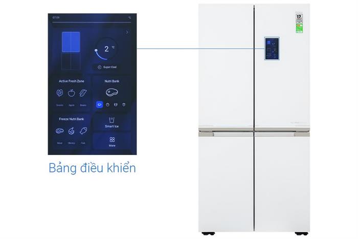 Tủ lạnh Haier Inverter 578 lít Multi Door HM720AGWVNU1 Màu Trắng