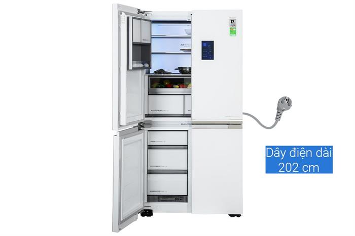 Tủ lạnh Haier Inverter 578 lít Multi Door HM720AGWVNU1 Màu Trắng