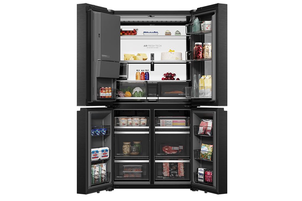 Tủ lạnh Haier Inverter 638 lít Multi Door HM800ASWMBVNU1 Màu Đen