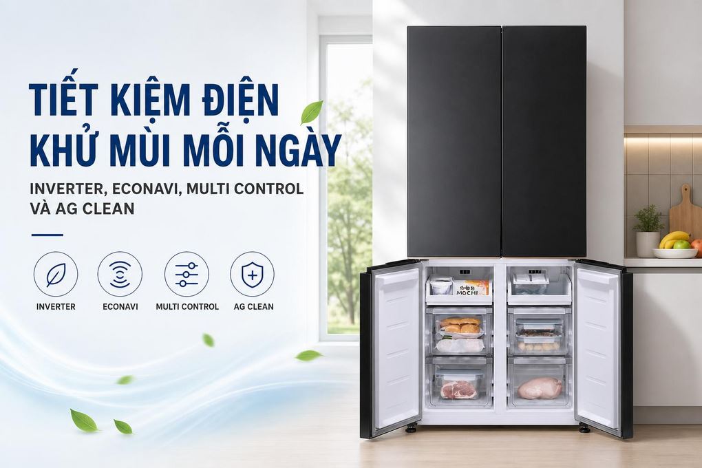 Tiết kiệm điện khử mùi mỗi ngày