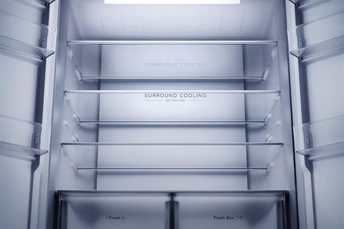 Tủ Lạnh Xiaomi Inverter 510 lít Multi Door Mijia Cross Door VN MRC51HMPAVN Màu Xám