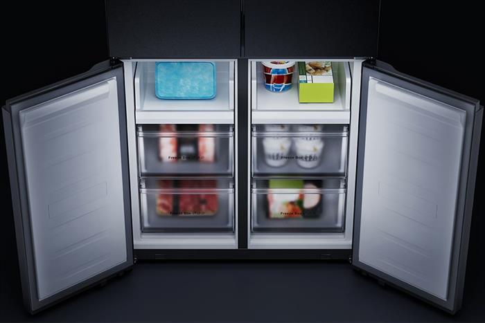 Tủ Lạnh Xiaomi Inverter 510 lít Multi Door Mijia Cross Door VN MRC51HMPAVN Màu Xám