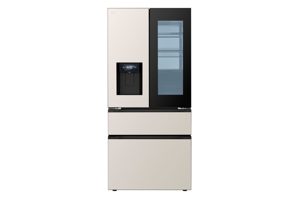 Tủ lạnh LG Inverter 603 lít Multi Door InstaView F53EGR Màu Màu be