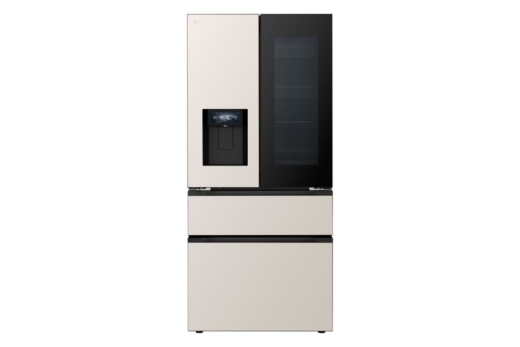 Tủ lạnh LG Inverter 603 lít Multi Door InstaView F53EGR Màu Màu be
