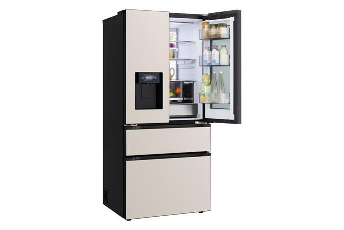 Tủ lạnh LG Inverter 603 lít Multi Door InstaView F53EGR Màu Màu be