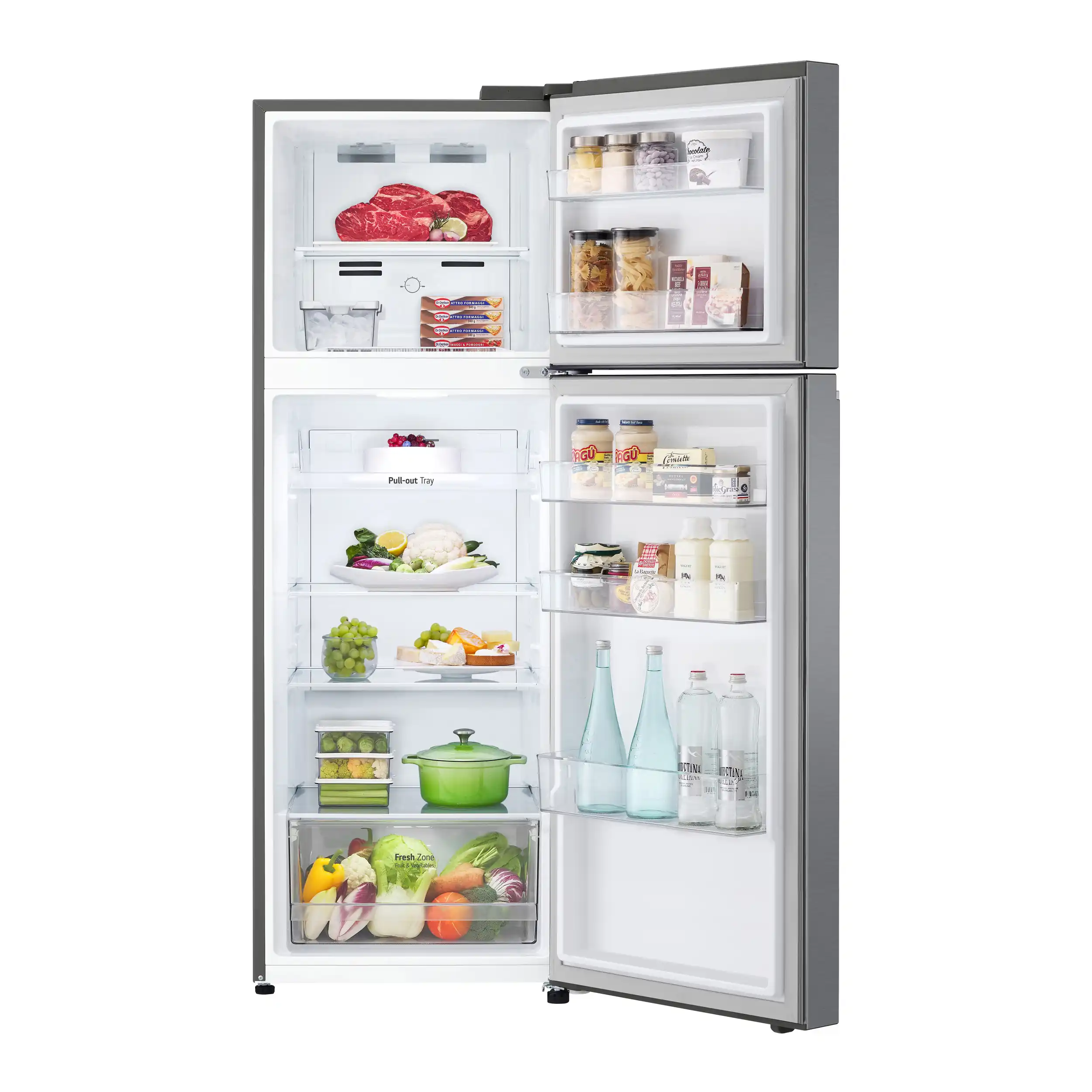 Tủ lạnh LG Inverter 335 lít T33SV2 Màu Bạc