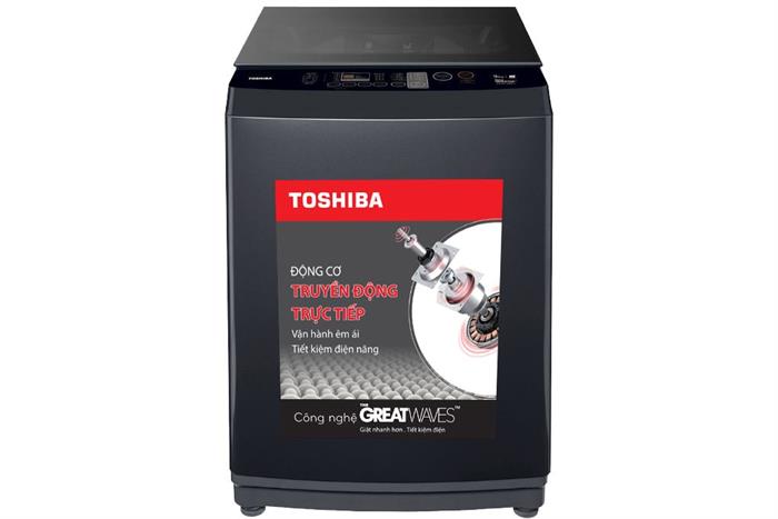 Máy giặt Toshiba Inverter 9.0 kg AW-DK1000FV(KK) Màu Đen