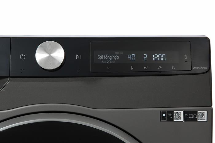 Máy giặt Samsung AI Inverter 10 kg WW10T634DLX/SV Màu Inox