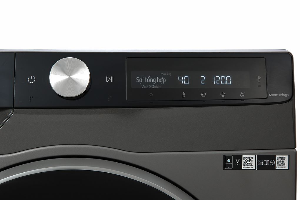 Máy giặt Samsung AI Inverter 10 kg WW10T634DLX/SV Màu Inox