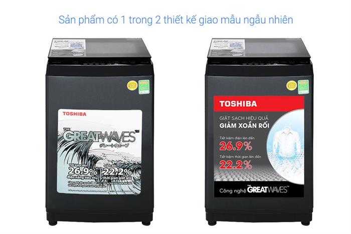 Máy giặt Toshiba 9 kg AW-M1000FV(MK) Màu Đen