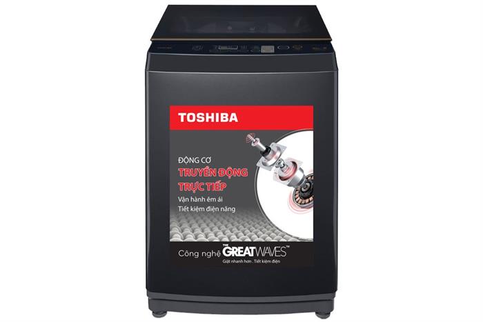 Máy giặt Toshiba Inverter 10 kg AW-DM1100PV(KK) Màu Đen