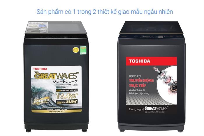 Máy giặt Toshiba Inverter 10 kg AW-DM1100PV(KK) Màu Đen